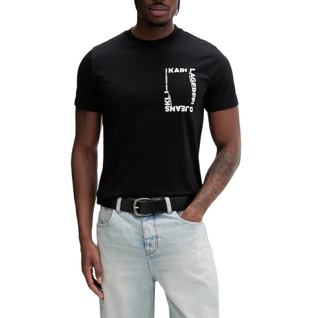 KARL LAGERFELD JEANS B2M17046 - Black - T SHIRT