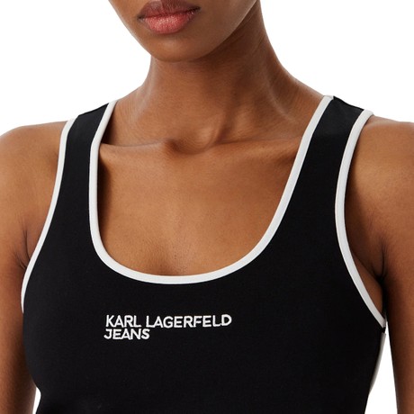 KARL LAGERFELD JEANS B2W17087 - Black - TOPS Y TOPS DE TIRANTES - Image 3