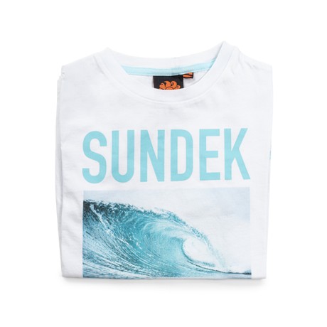 SUNDEK B864TEJ78TW - WHITE - T SHIRT - Image 3