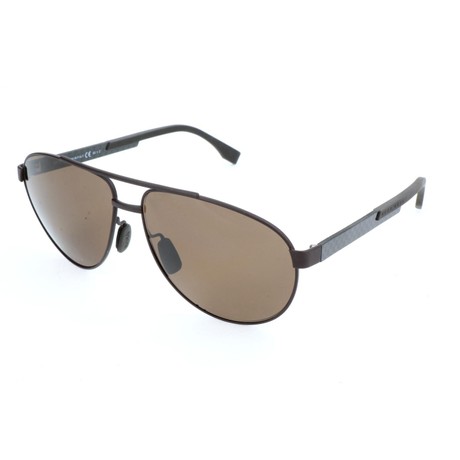 HUGO BOSS BOSS0752FS - MATT BROWN CARBON BROWN - AKIŲ AKINIAI - Image 2