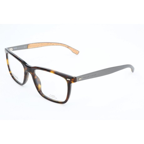 HUGO BOSS BOSS0884 - HAVANA MATT DARK RUTHENIUM - AKIŲ AKINIAI - Image 2