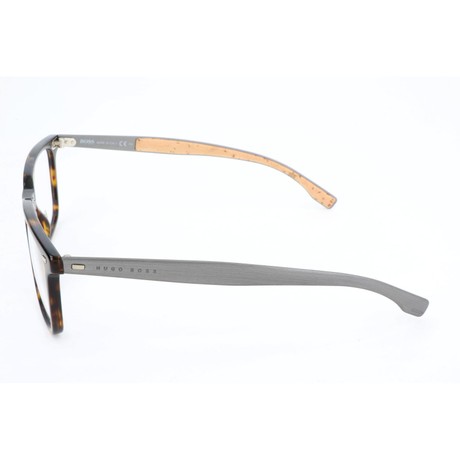 HUGO BOSS BOSS0884 - HAVANA MATT DARK RUTHENIUM - AKIŲ AKINIAI - Image 3