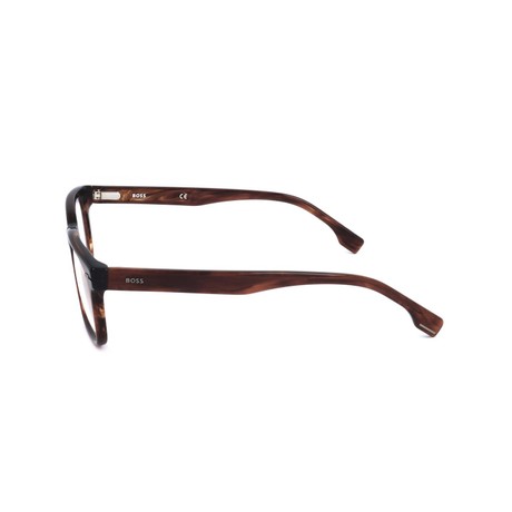 HUGO BOSS BOSS1383 - BROWN HORN - LUNETTES - Image 3