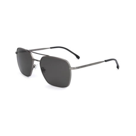 HUGO BOSS BOSS1414S - MATTE DARK RUTHENIUM - SUNGLASSES - Image 2