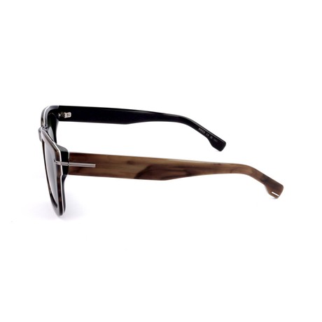 HUGO BOSS BOSS1625S - STRIPED BROWN BLACK - SUNGLASSES - Image 3
