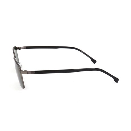 Okulary Hugo Boss matte dark ruthenium grey &mdash; zdjęcia 3