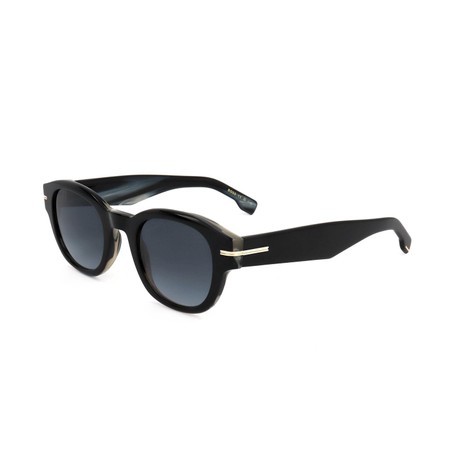 HUGO BOSS BOSS1717S - BLACK STRIPED WHITE - SZEMÜGYFÜGGŐ - Image 2