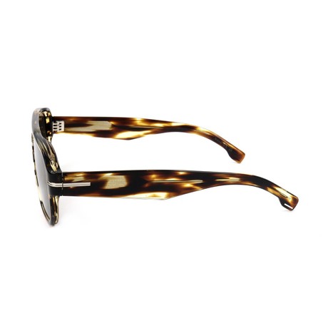 Ochelari De Soare Hugo Boss striped brown &mdash; poze 3