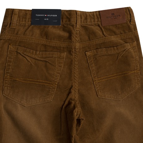 TOMMY HILFIGER C587116145 - MARRONE - TROUSERS - Image 2