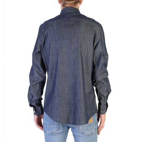 HARMONT & BLAINE CNCO75 - BLU BORDO - CAMISAS - Image 2