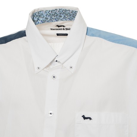 HARMONT & BLAINE CNDO000 - BIANCO|BLU - CAMICIE - Image 3