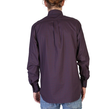 HARMONT & BLAINE JEANS CRAJ00 - BLU/BORDEAUX - SHIRTS - Image 2