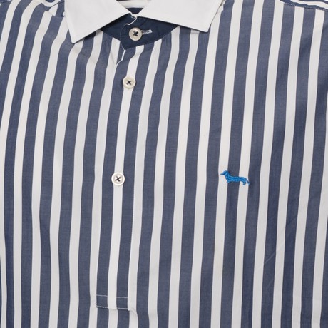 HARMONT & BLAINE CRB6030 - BLU BIANCO RIGHE - CHEMISES - Image 2