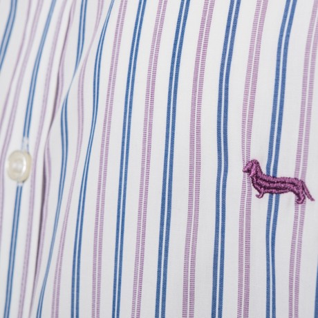 HARMONT & BLAINE CRBO880 - LILLA BLU RIGHE - CAMICIE - Image 3