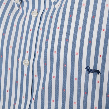 HARMONT & BLAINE CRBO880 - CELESTE BIANCO ROSSO - KOSZULE - Image 2