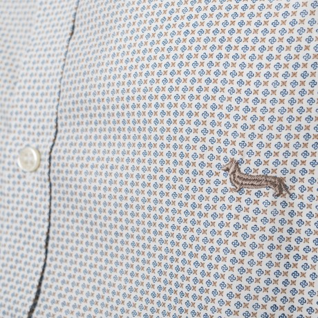 HARMONT & BLAINE CRBO880 - CELESTE MARRONE  - CAMICIE - Image 2