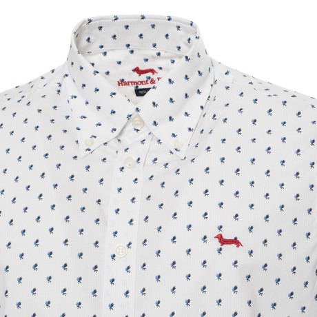 HARMONT & BLAINE CRBO880 - BIANCO BLU - CAMICIE - Image 3