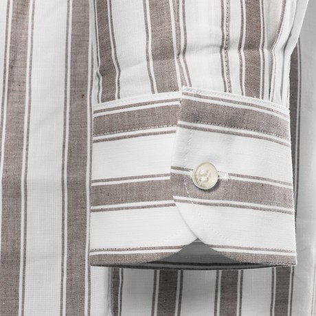 HARMONT & BLAINE CRBO880 - BEIGE WHITE - SHIRTS - Image 2