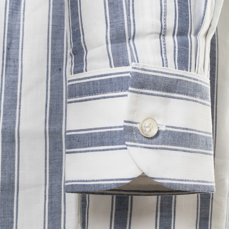 HARMONT & BLAINE CRBO880 - WHITE BLUE - SHIRTS - Image 3