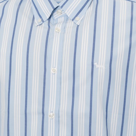 HARMONT & BLAINE CRDO880 - WHITE BLUE - SHIRTS - Image 2