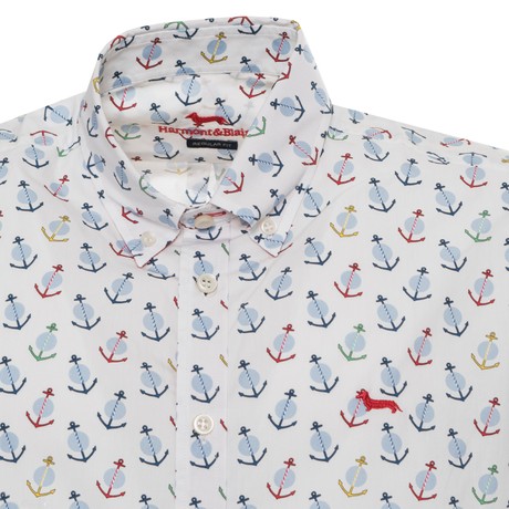 HARMONT & BLAINE CRF0260 - BIANCO MULTI - SHIRTS - Image 3