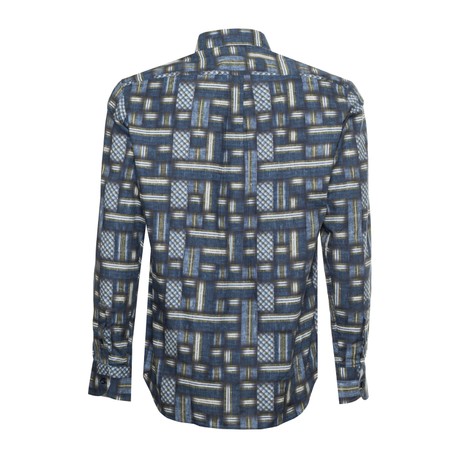 HARMONT & BLAINE CRF026T - BLUE MULTI - SHIRTS - Image 2