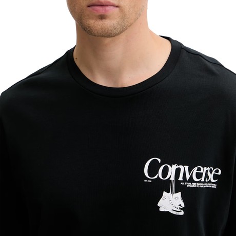CONVERSE CVM6T063 - BLACK - T SHIRT - Image 3