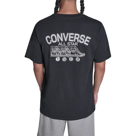 CONVERSE CVM6T064 - BLACK - MARŠKINĖLIAI - Image 2