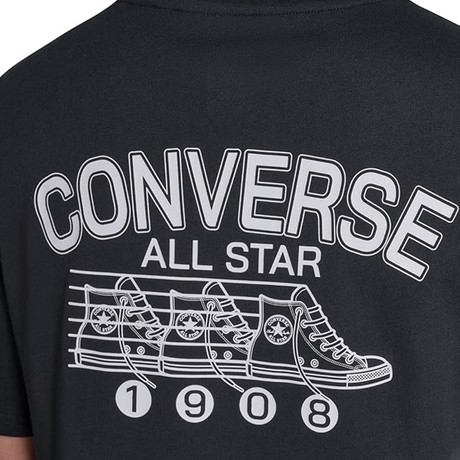 CONVERSE CVM6T064 - BLACK - MARŠKINĖLIAI - Image 3