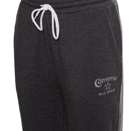 CONVERSE CVW6B070 - BLACK HEATHER - PANTS - Image 3