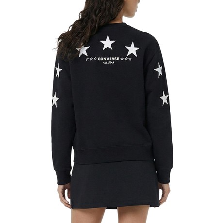 CONVERSE CVW6H014 - CONVERSE BLACK - SWETRY - Image 2