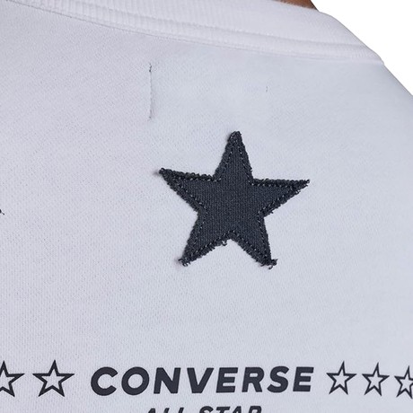 CONVERSE CVW6H014 - WHITE - SWETRY - Image 3