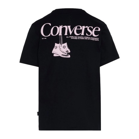 CONVERSE CVW6T085 - BLACK - T SHIRT - Image 2