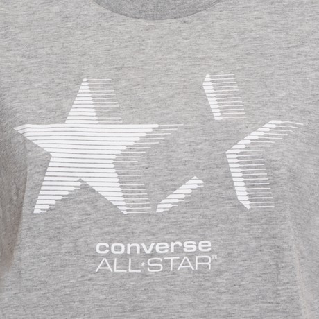 CONVERSE CVW6T565 - VINTAGE GREY HEATHER - CAMISETA - Image 3