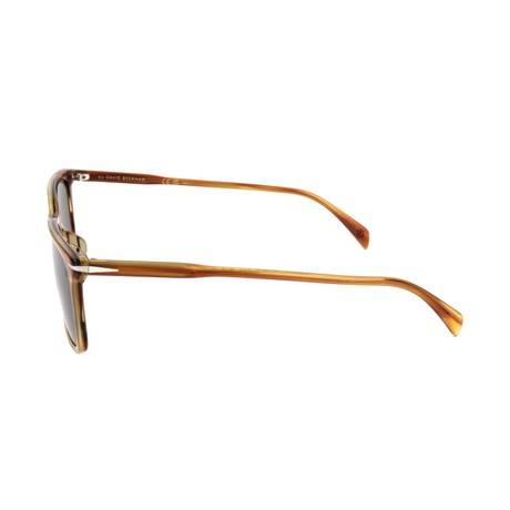 DAVID BECKHAM DB1163FS - BROWN HORN - SUNGLASSES - Image 3