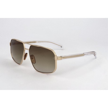 DAVID BECKHAM DB7102S - GOLD CRYSTAL - LUNETTES - Image 2