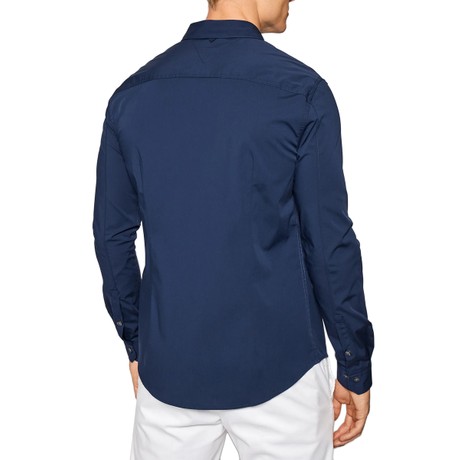 TOMMY JEANS DM0DM04405 - BLACK IRIS (BLU) - SHIRTS - Image 2