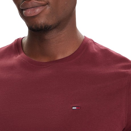 TOMMY JEANS DM0DM04411 - RED - T SHIRT - Image 3