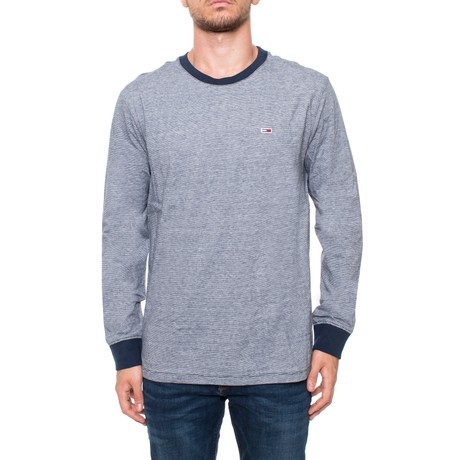 TOMMY JEANS DM0DM07477 - BLACK IRIS  BLUE - T SHIRT