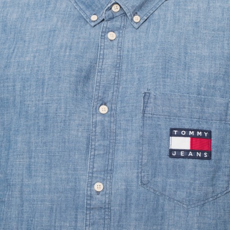 TOMMY JEANS DM0DM07922 - MID INDIGO - SHIRTS - Image 3