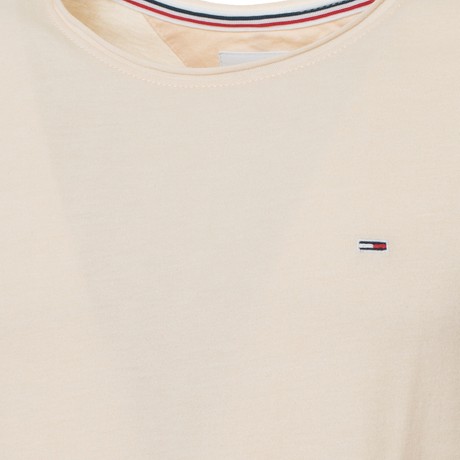 TOMMY JEANS DM0DM09586 - Smooth Stone Htr - CAMISETA - Image 3