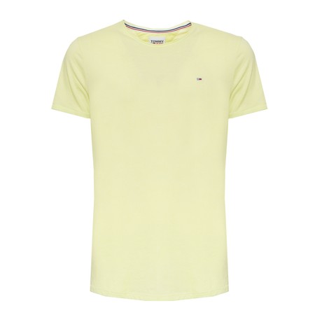 TOMMY JEANS DM0DM09586 - FADED LIME - CAMISETA