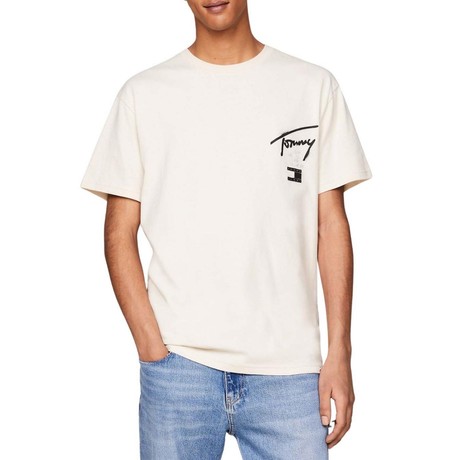 TOMMY JEANS DM0DM18529 - Newsprint - CAMISETA