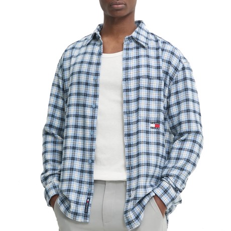 TOMMY JEANS DM0DM20239 - COLORADO BLUE CHECK - SHIRTS