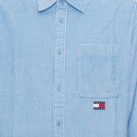 TOMMY JEANS DM0DM20245 - SUGARPLUM BLUE - SHIRTS - Image 3