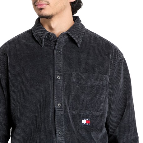 TOMMY JEANS DM0DM20245 - WASHED BLACK - SHIRTS - Image 3