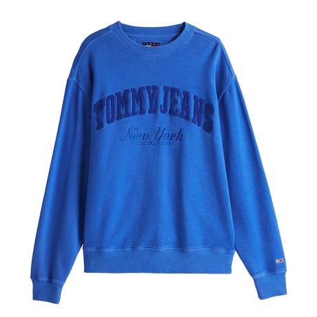 TOMMY JEANS DM0DM20262 - BLUE - SWEATSHIRT - Image 3