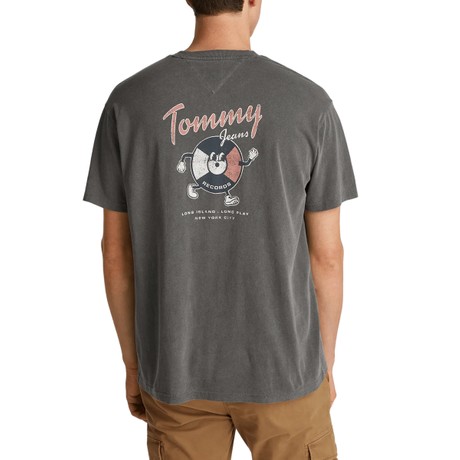 TOMMY JEANS DM0DM20352 - Black - T SHIRT - Image 2