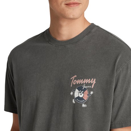 TOMMY JEANS DM0DM20352 - Black - T SHIRT - Image 3