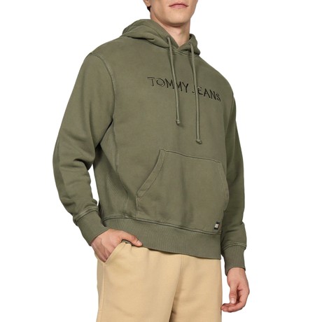 TOMMY JEANS DM0DM20639 - Fatigue Green - SWEATSHIRTS - Image 2